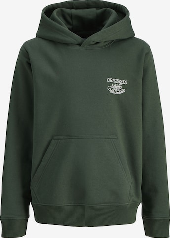 žalia Jack & Jones Junior Megztinis be užsegimo 'Niagara': priekis