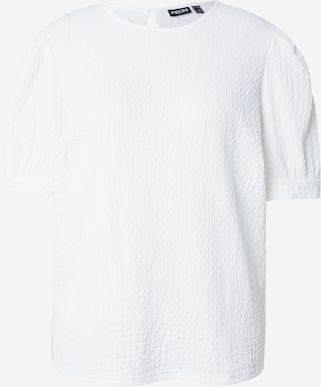 PIECES Curve Bluzka 'PCJAMAL' w kolorze biały: przód