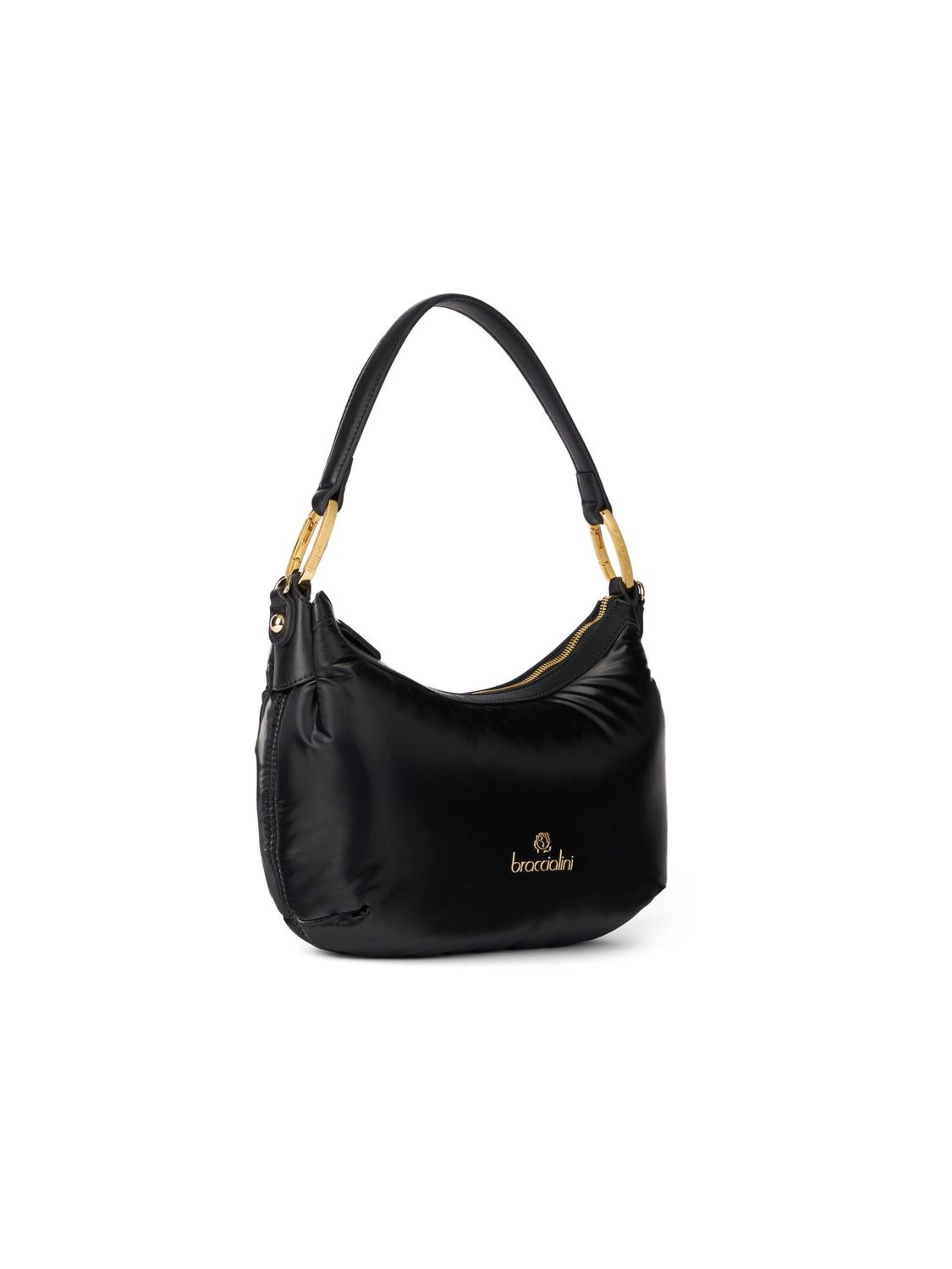 Borsa a spalla 'Beth Puffy' di Braccialini in nero