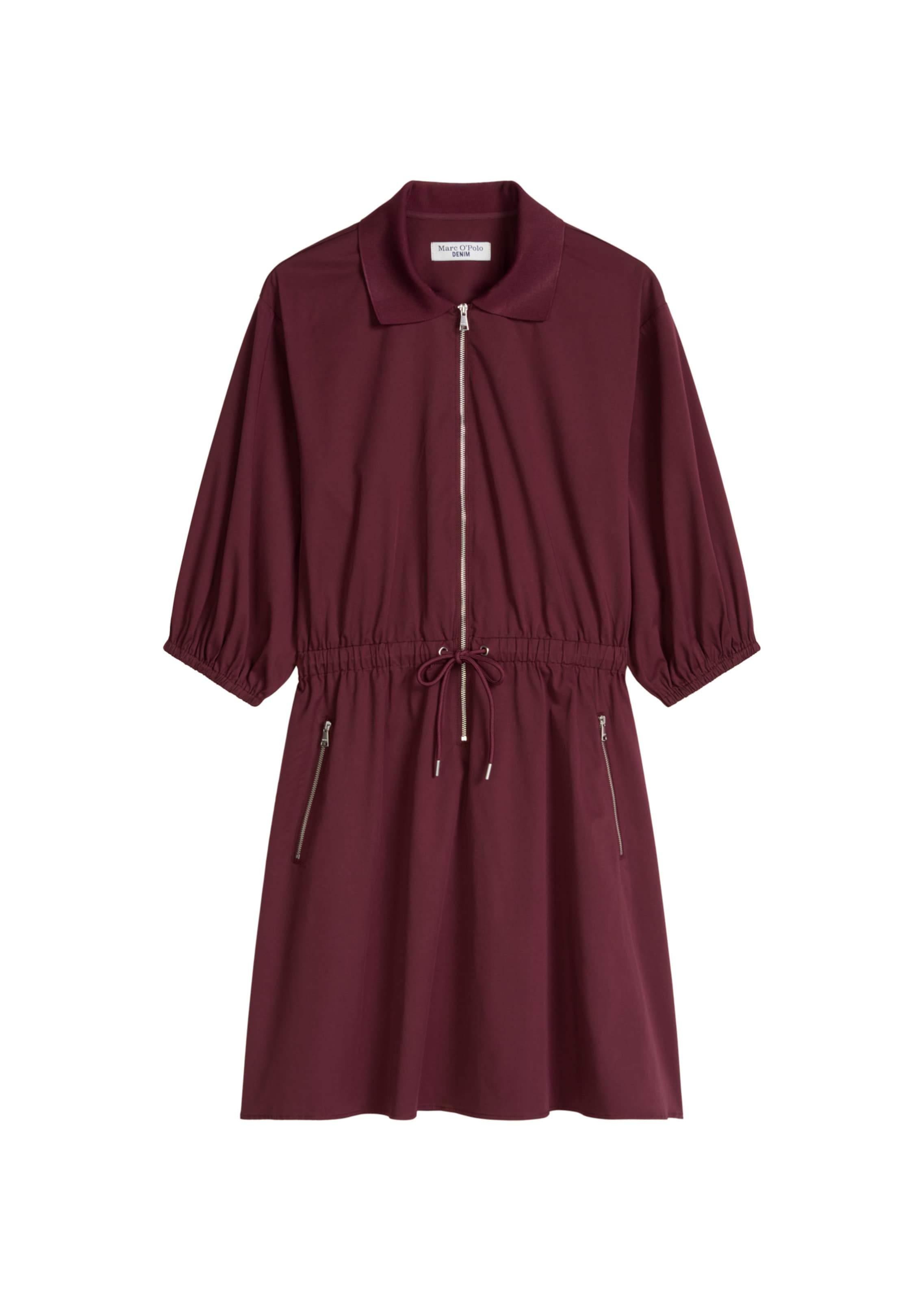 Marc O'Polo DENIM Jurk in Rood: voorkant