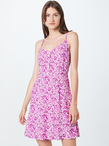 GAP Letnia sukienka w kolorze fioletowy: przód