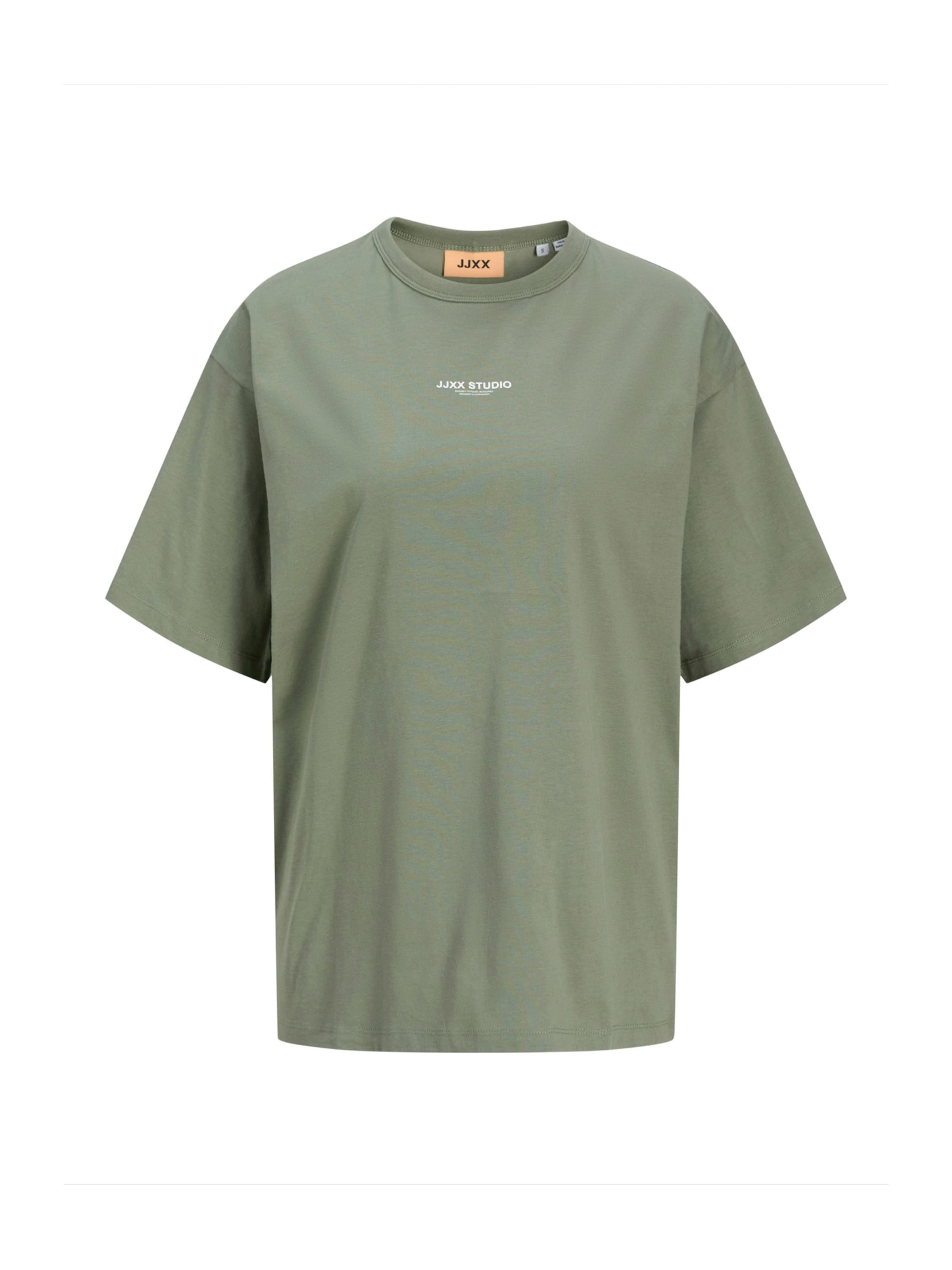 JJXX - Camiseta 'JXSTUDIO VESTERBRO' en verde: frente