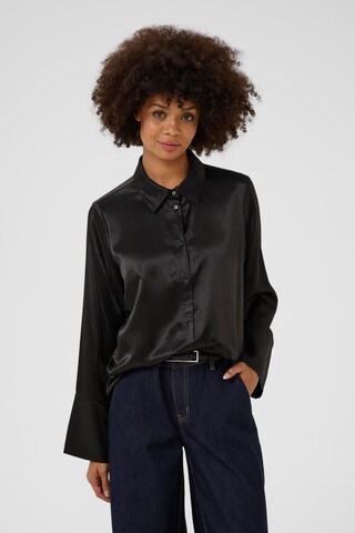 CULTURE Blouse in Zwart: voorkant