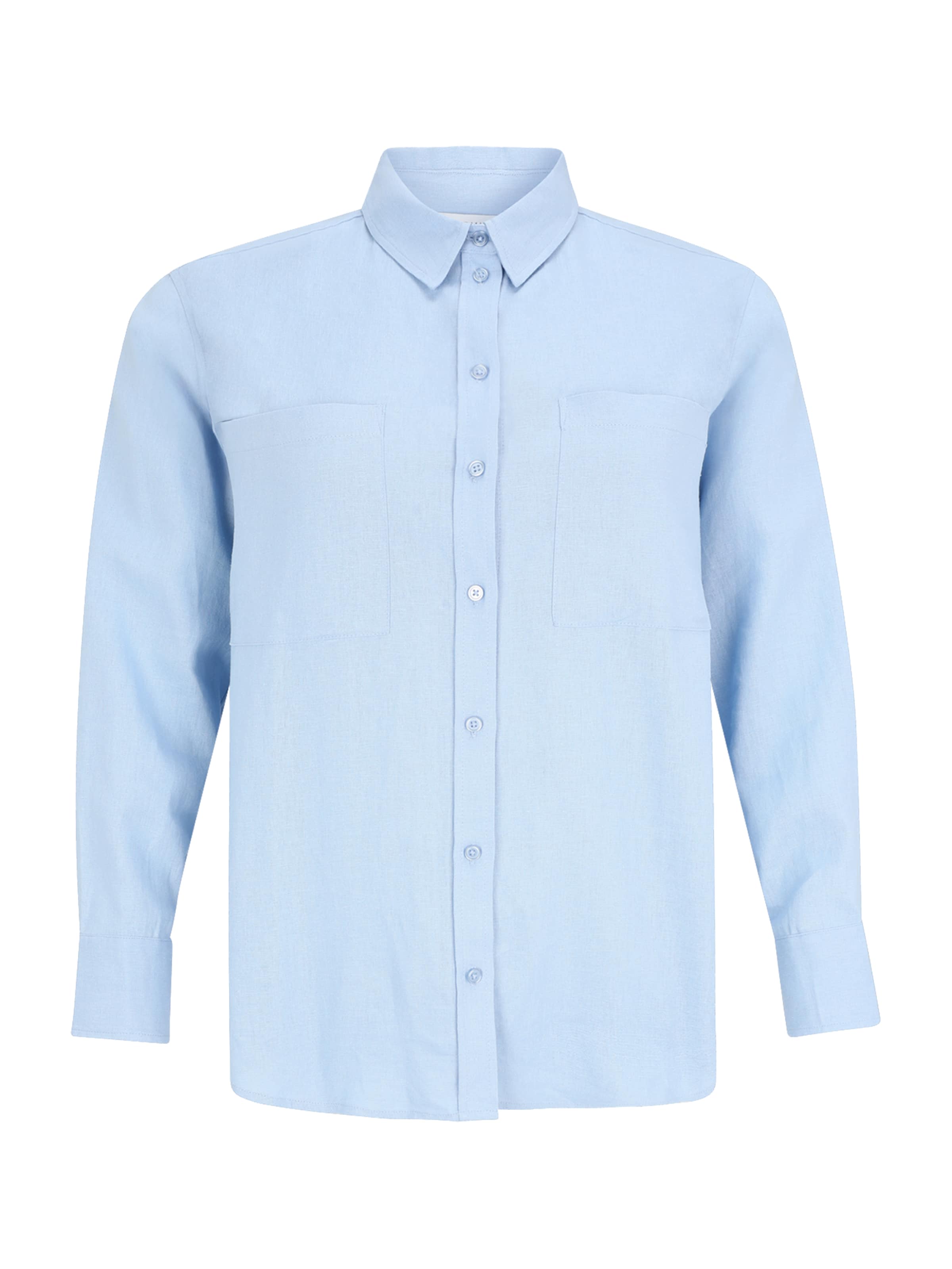 Guido Maria Kretschmer Curvy Блуза 'Shirin' в синьо: отпред