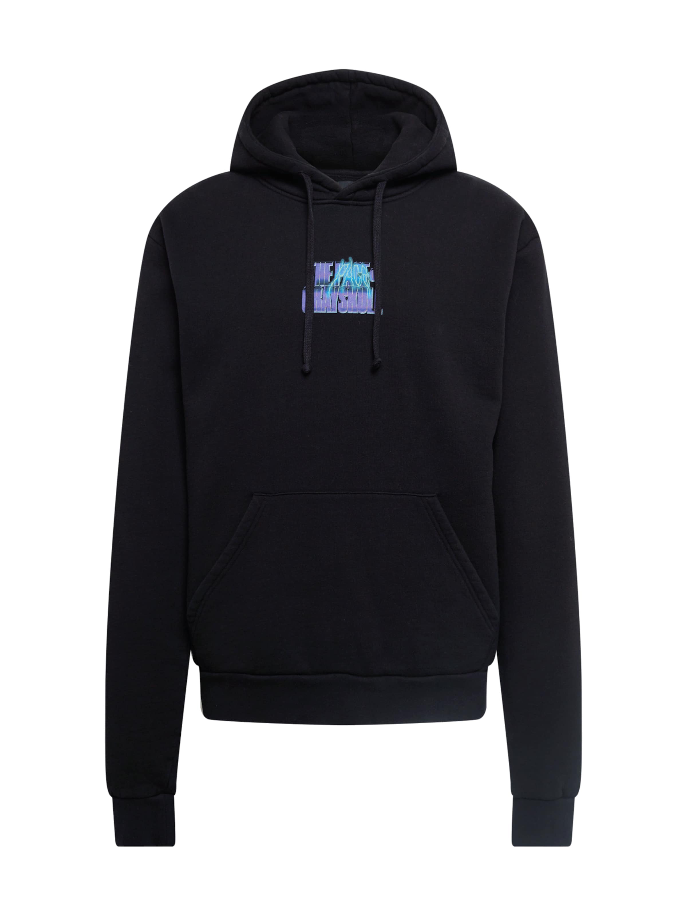 Sweat-shirt Pacemaker en noir : devant