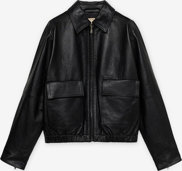 Giacca di mezza stagione di Trussardi in nero: frontale