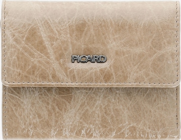 Picard Wallet 'Himalaya' in Beige: front