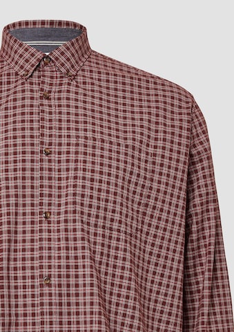 s.Oliver Regular fit Overhemd in Rood