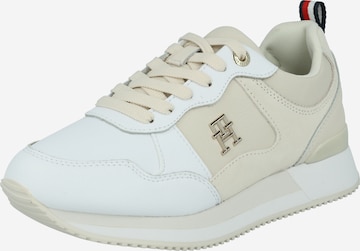 TOMMY HILFIGER Platform trainers in White: front