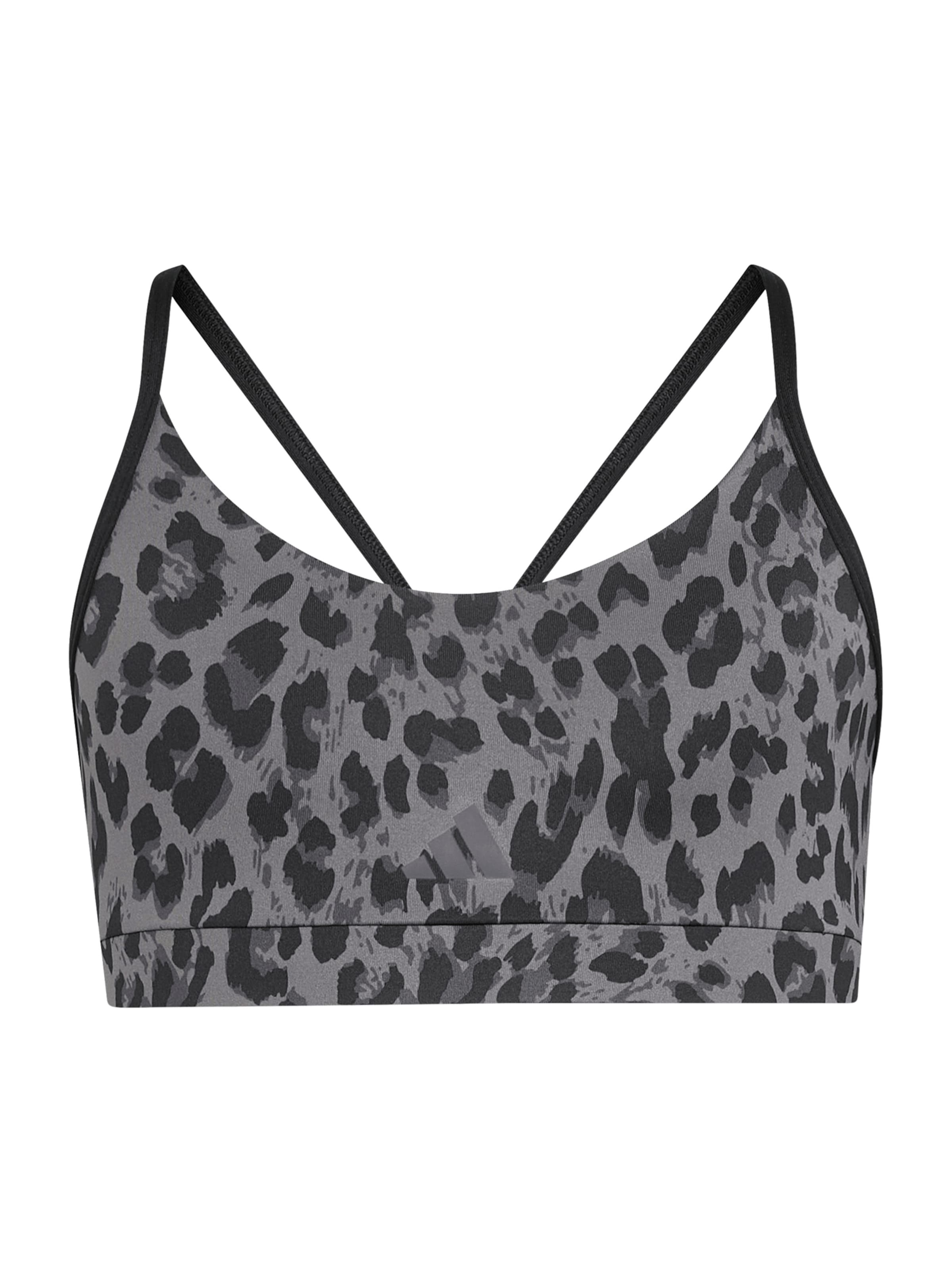 ADIDAS SPORTSWEAR - Top deportivo en gris: frente