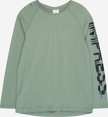 s.Oliver Shirt in Green: front