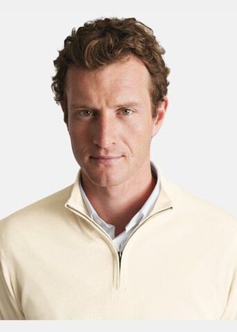 Charles Tyrwhitt Sweater in Beige: front