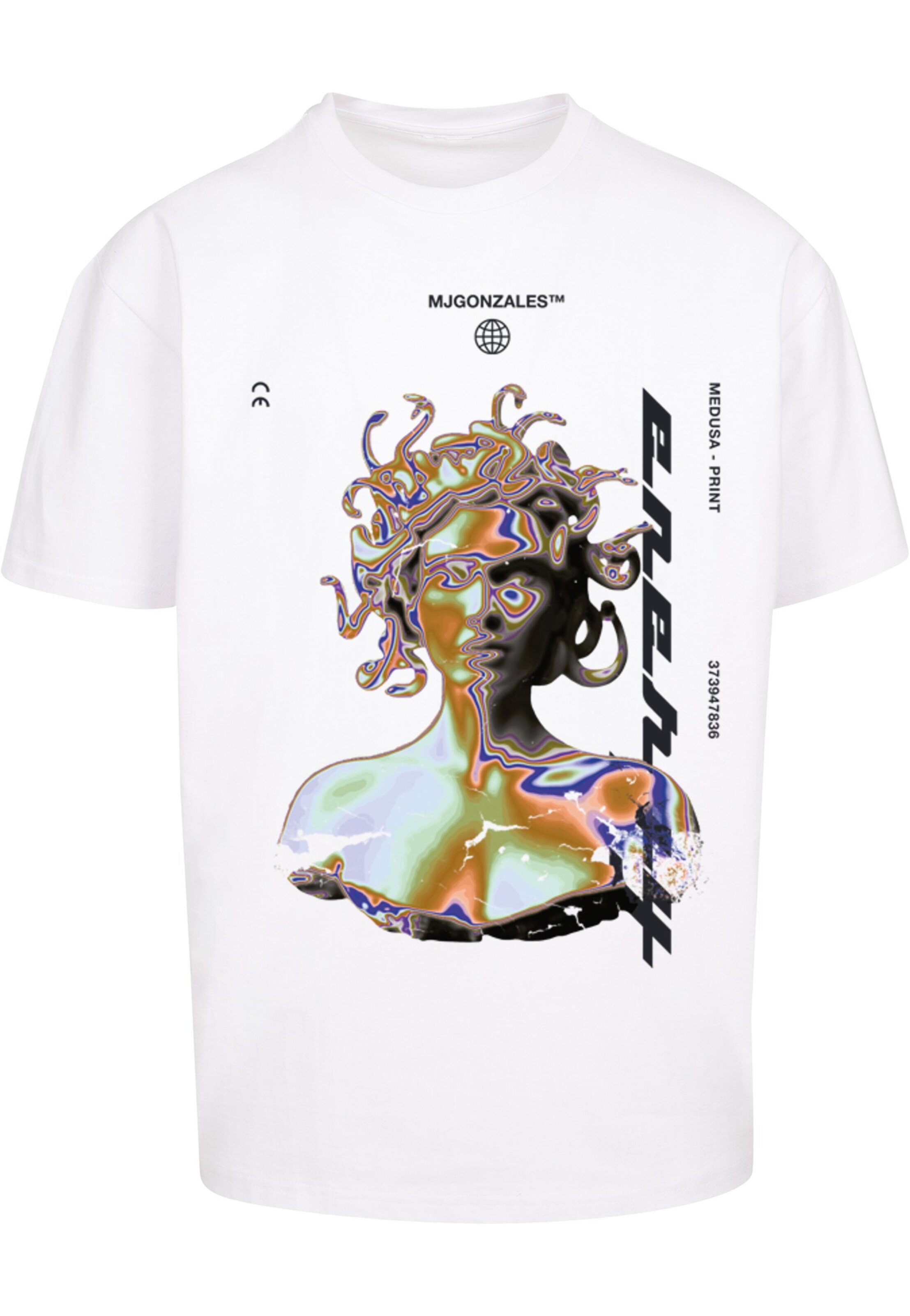 T-Shirt MJ Gonzales en blanc : devant