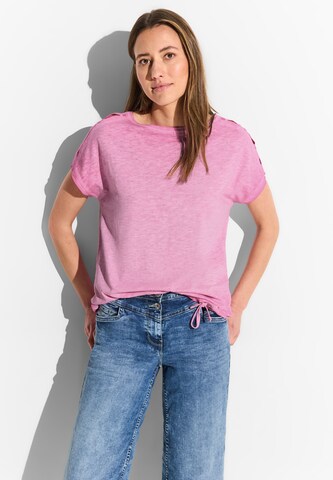 Maglietta di CECIL in rosa: frontale