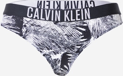 Calvin Klein Swimwear Bikinihose in schwarz / weiß, Produktansicht