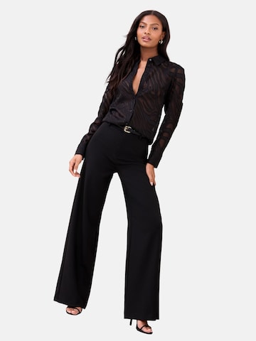 Lipsy Bluza | črna barva: sprednja stran