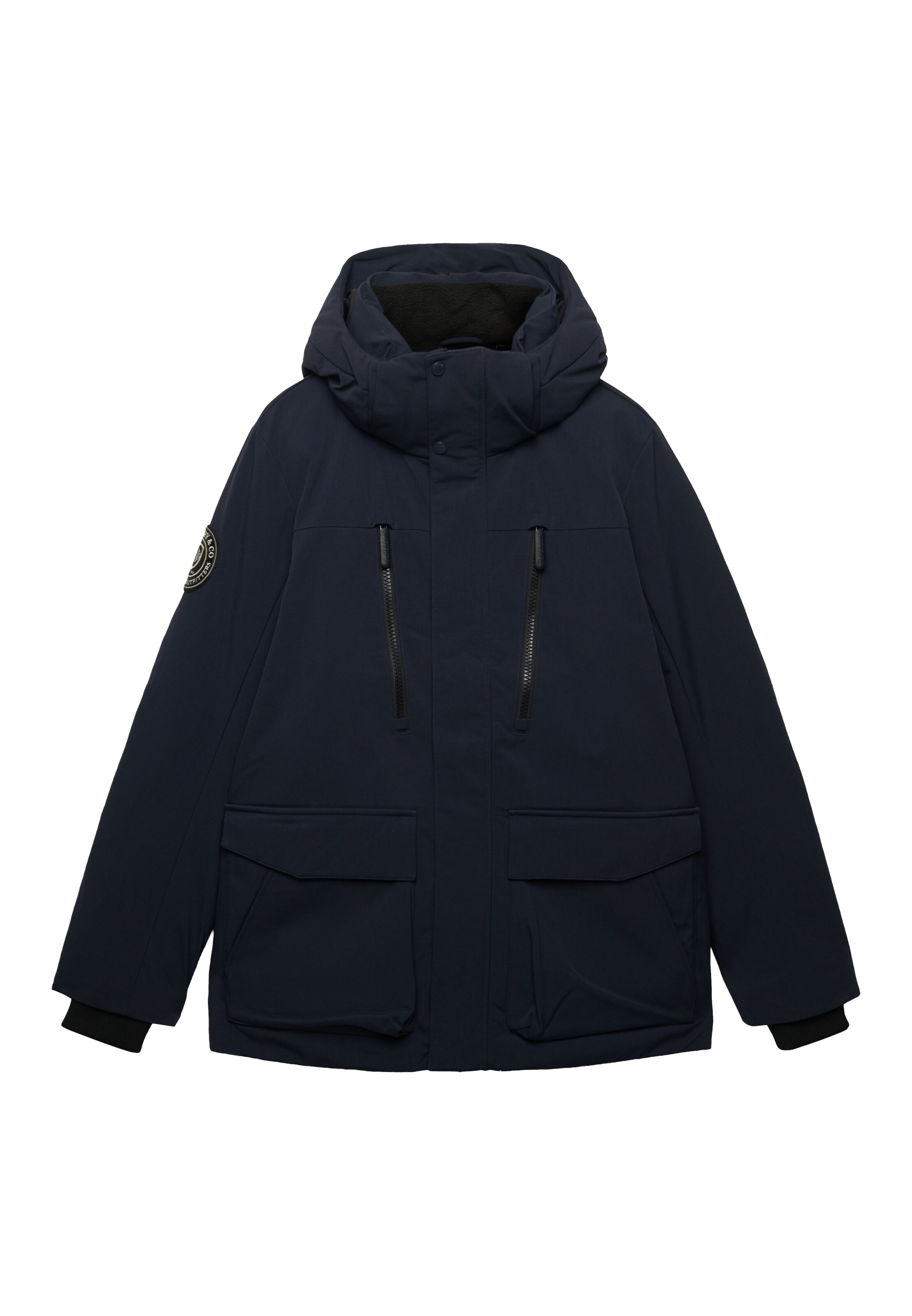 Superdry & Co Winter Jacket 'City' in Blue: front