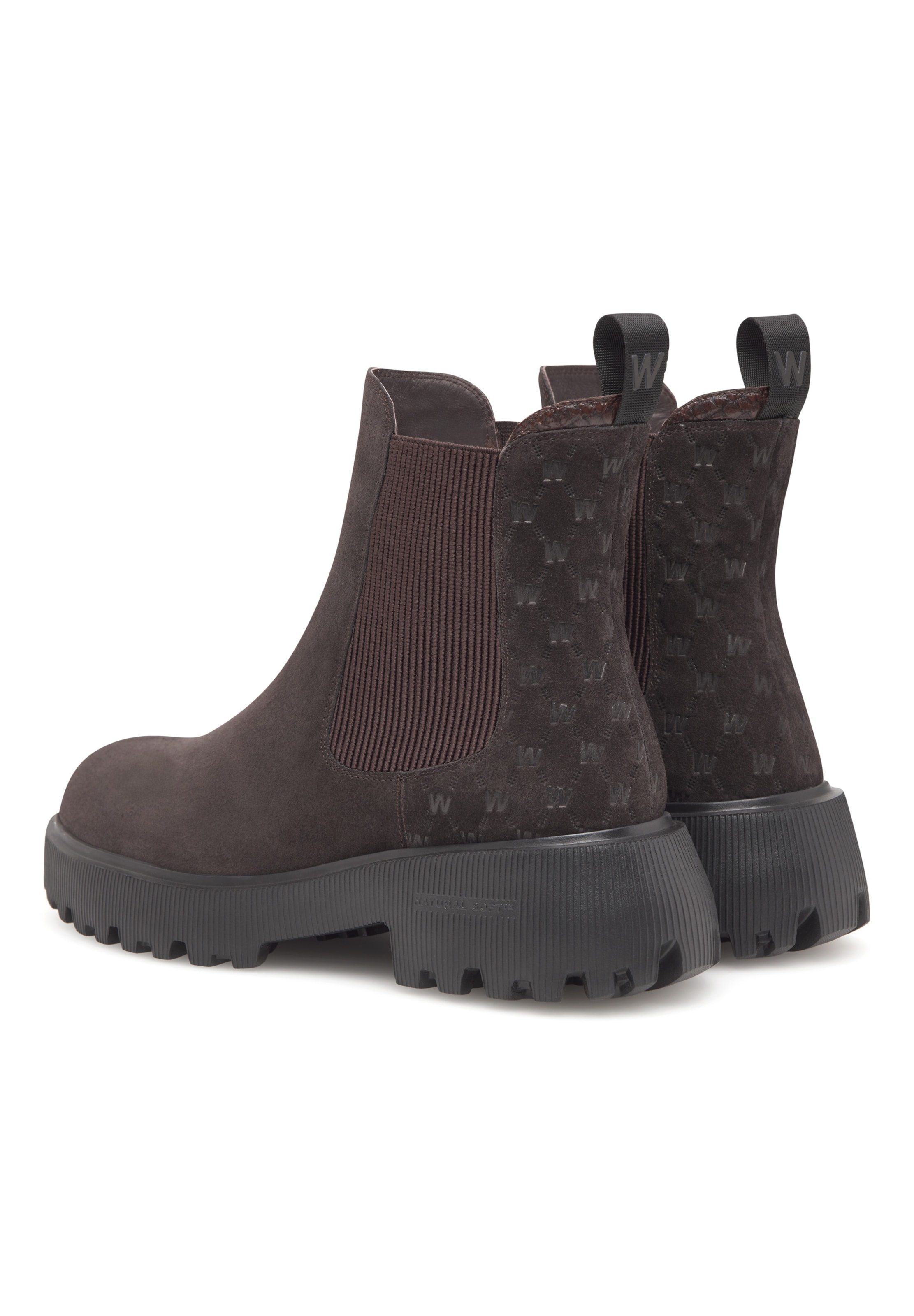 WODEN Chelsea boots 'Aya Warm' in Bruin