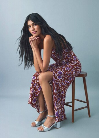 MANGO TEEN Dress 'Julieta' in Brown