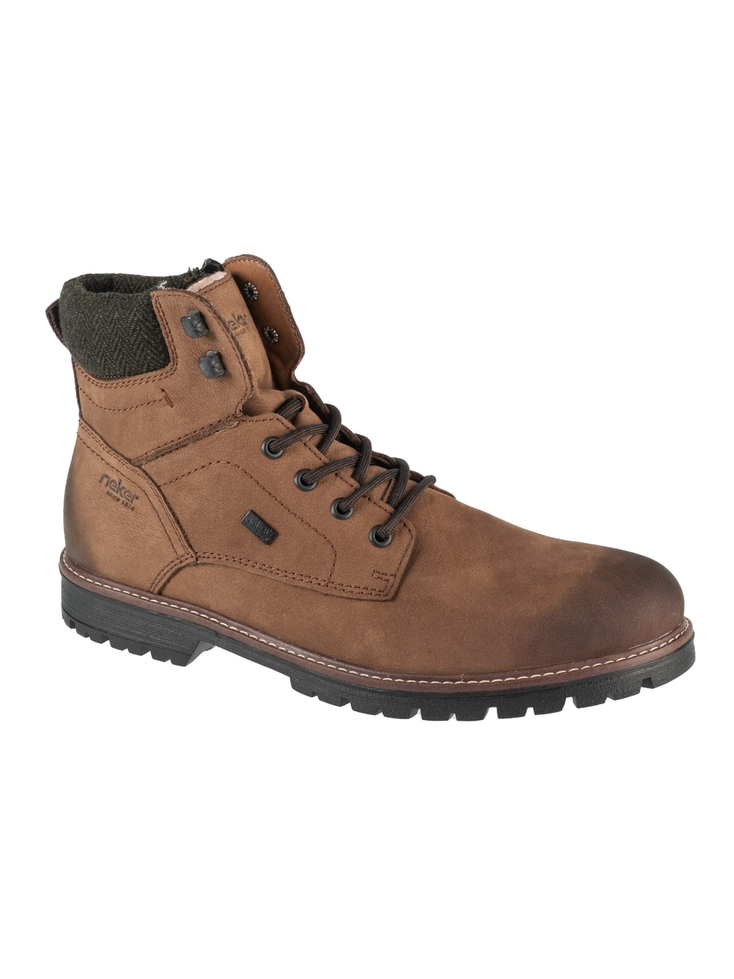 Rieker Veterboots 'Rieker Booties F3612' in Bruin: voorkant