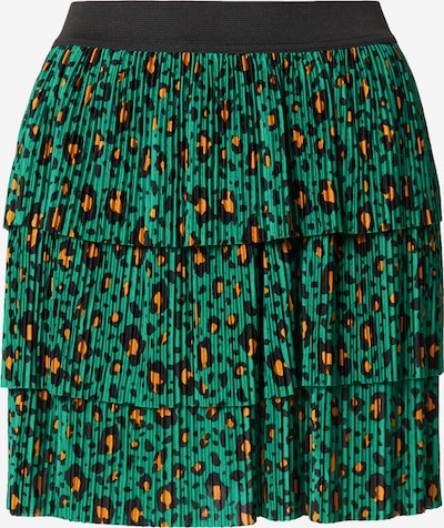 JDY Skirt 'BOA' in Dark yellow / Green / Black, Item view