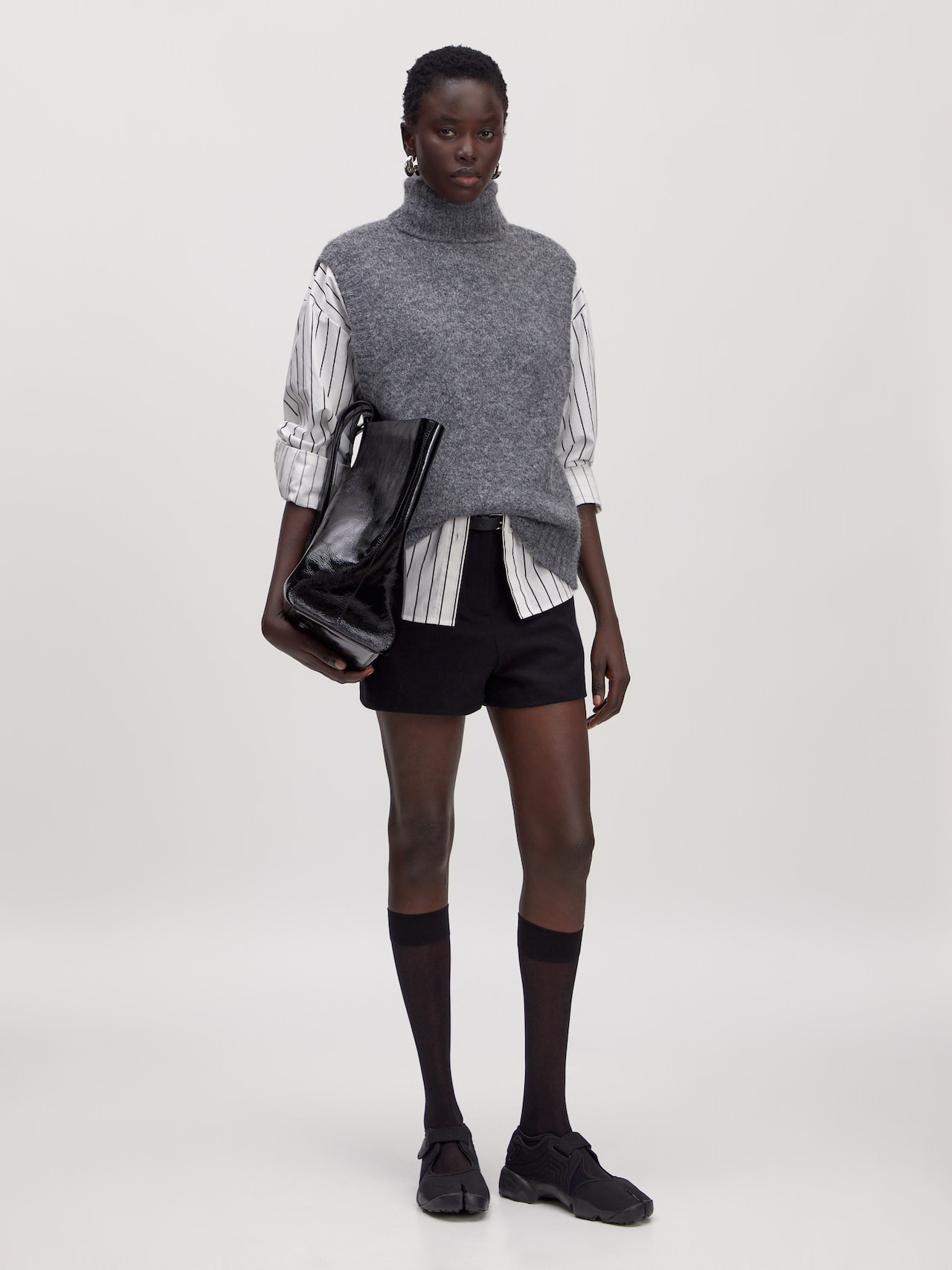 EDITED Gilet 'Alba' grigio