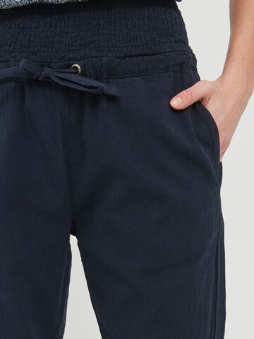 Fransa - Tapered Pantalón 'Susann' en azul