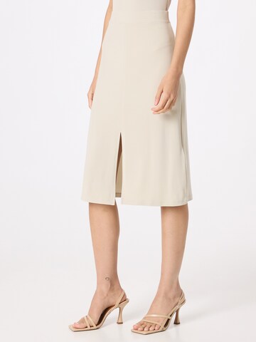 Calvin Klein Skirt in Beige: front