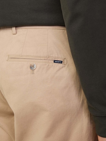 Coupe slim Pantalon chino 'Kensington' Hackett London en beige
