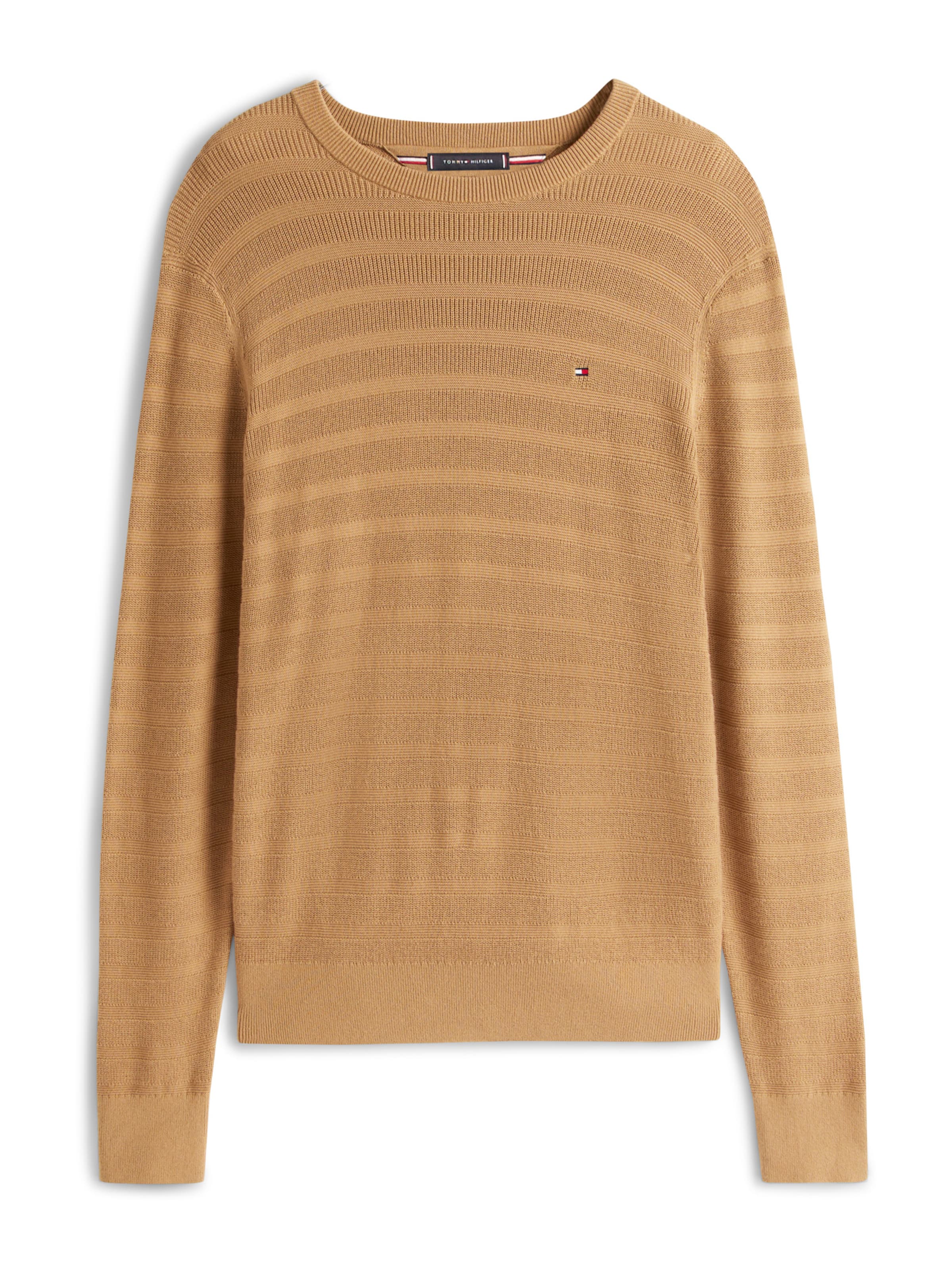 Pull-over TOMMY HILFIGER en marron : devant
