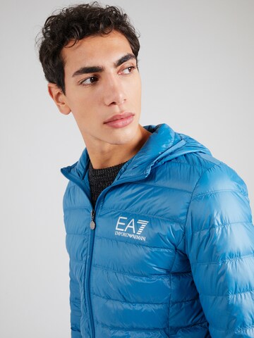 Veste d’hiver EA7 Emporio Armani en bleu