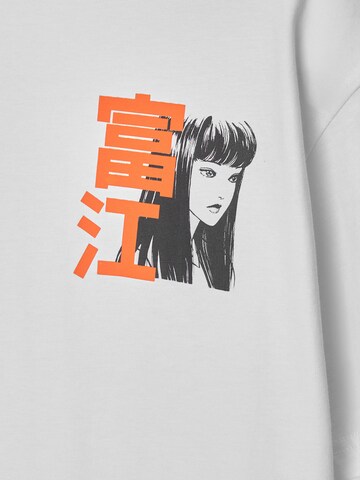 T-Shirt Pull&Bear en blanc