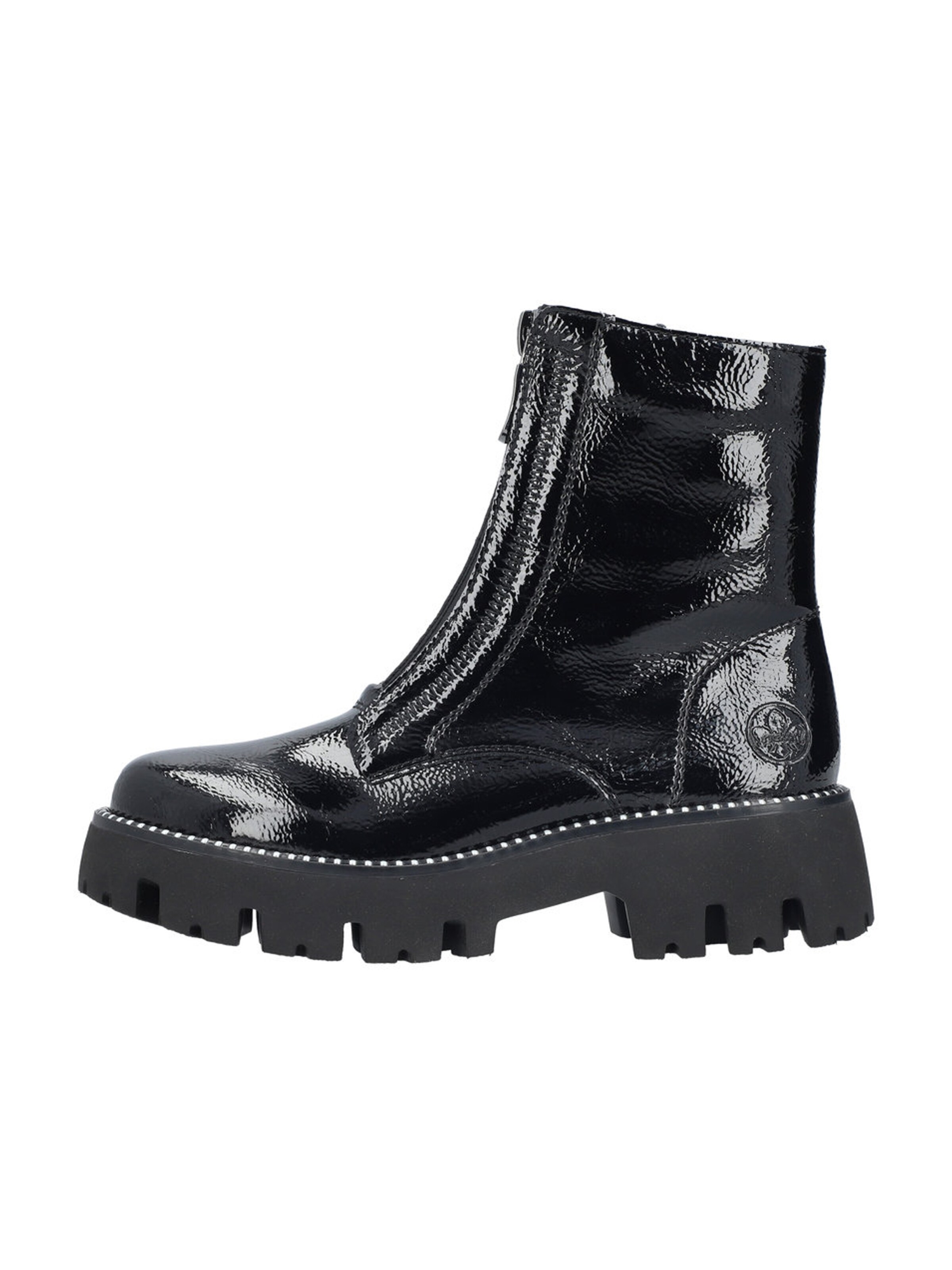 Rieker Nízké kozačky – černá