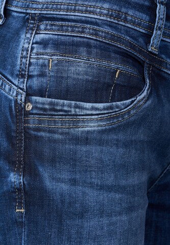 STREET ONE Slimfit Jeans in Blau