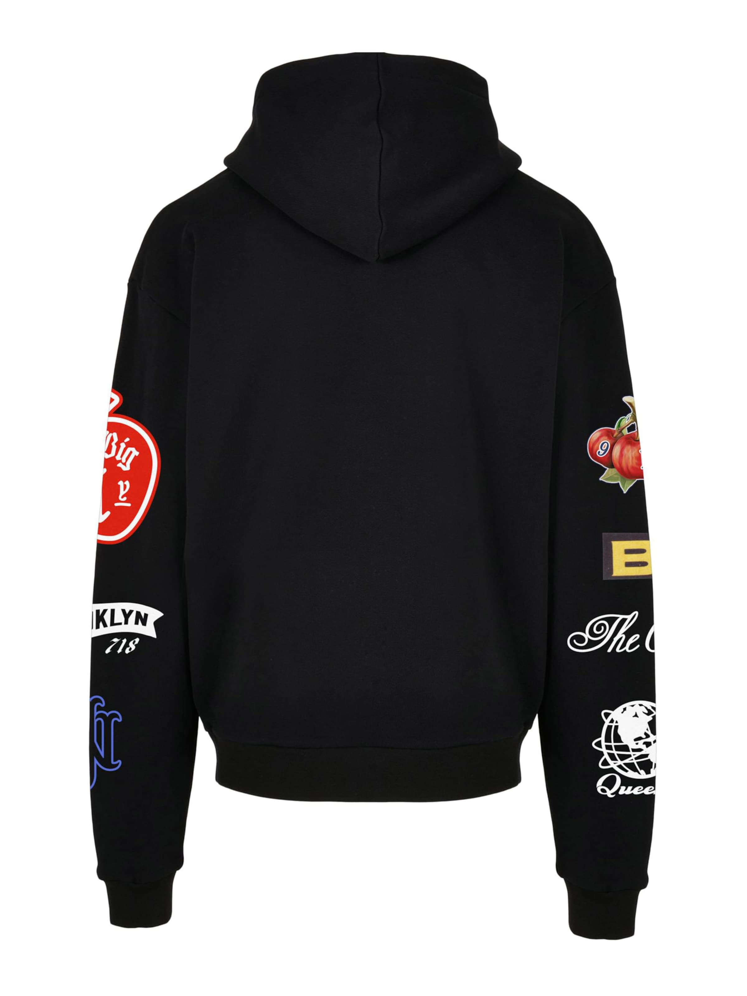 MT Upscale Bluzka sportowa 'Homage' w kolorze czarny