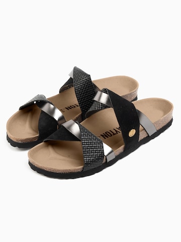 Bayton Mules 'BIARRITZ' in Schwarz