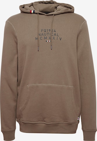 FQ1924 Sweatshirt 'William' in Brown: front