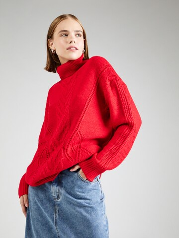 b.young Sweater 'OTINKA' in Red: front