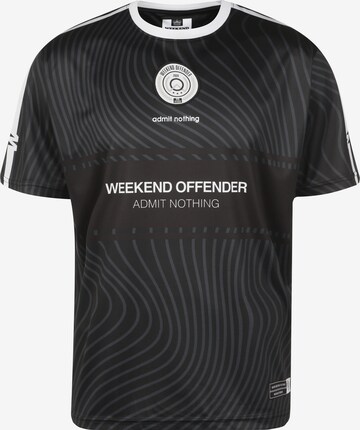 Maillot Weekend Offender en noir : devant