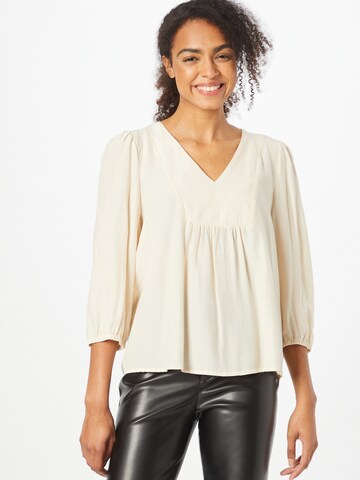 Kaffe Blouse 'Ajojo' in Beige: front