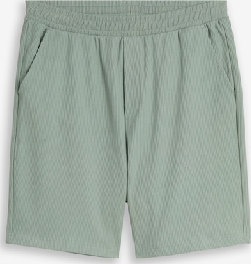 TOM TAILOR DENIM Loose fit Trousers in Green: front
