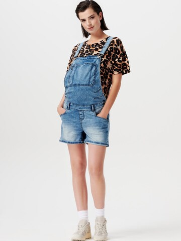 Supermom Regular Jean Overalls 'Gamett' in Blue: front