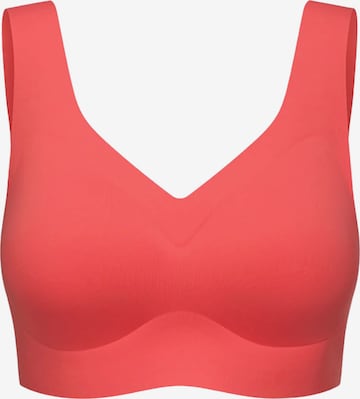 cfab (formerly creamy fabrics) - Sujetador reductor 'Comfort Minimizer Back Support BH' en naranja: frente