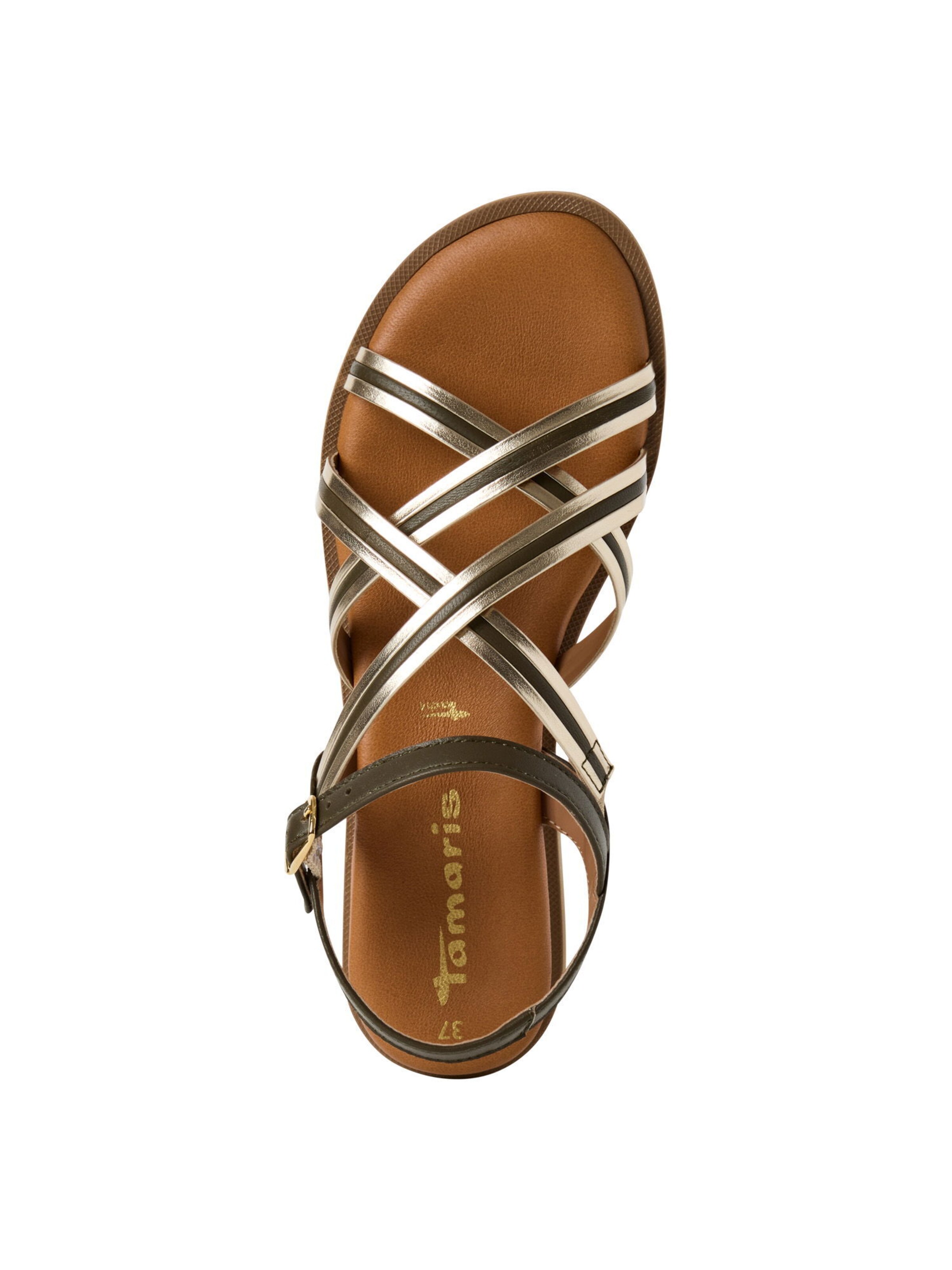 Tamaris Sandale in Grün