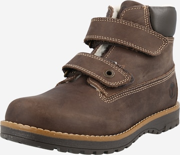 Bottes PRIMIGI en marron : devant