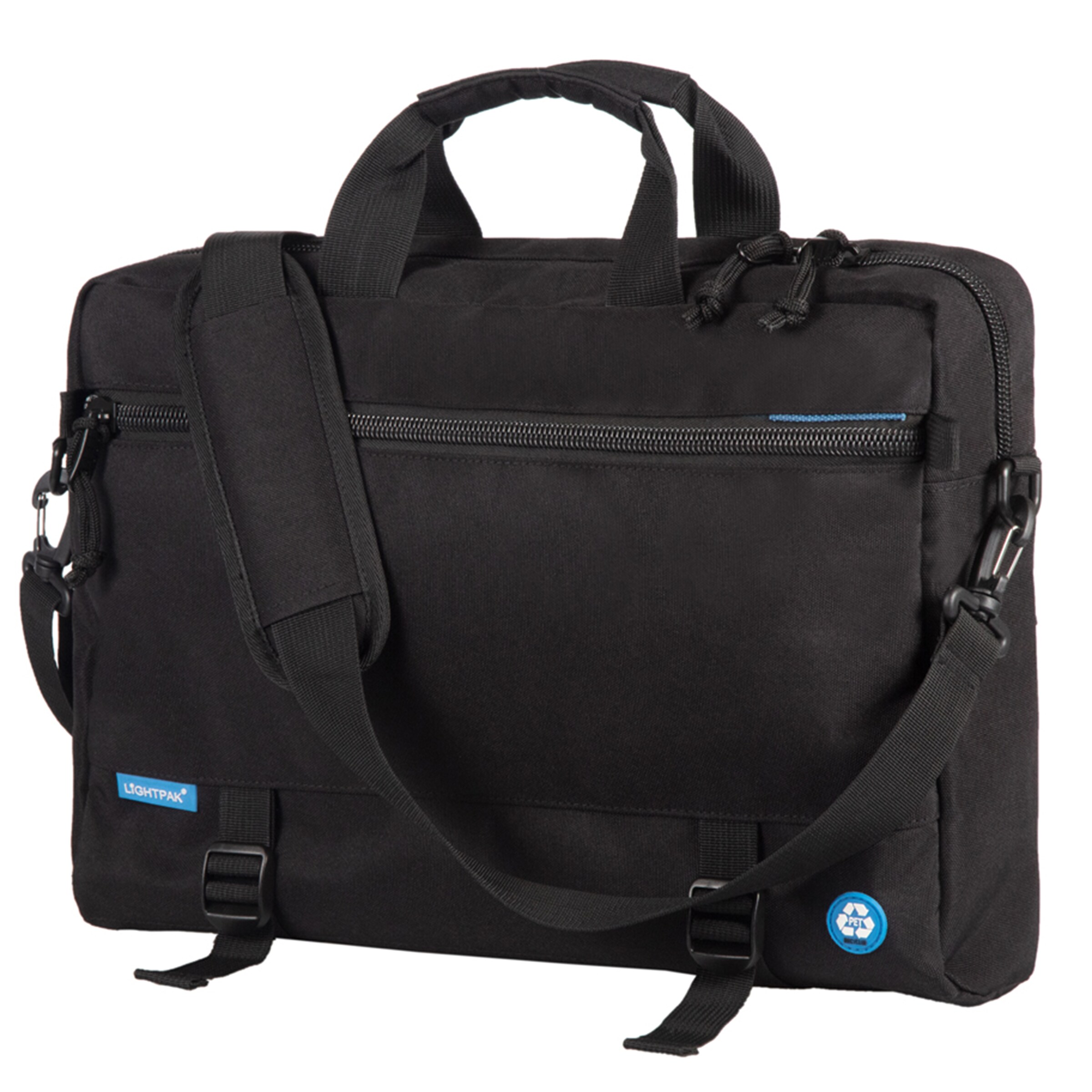 Lightpak Document bag 'RPET' in Black: front