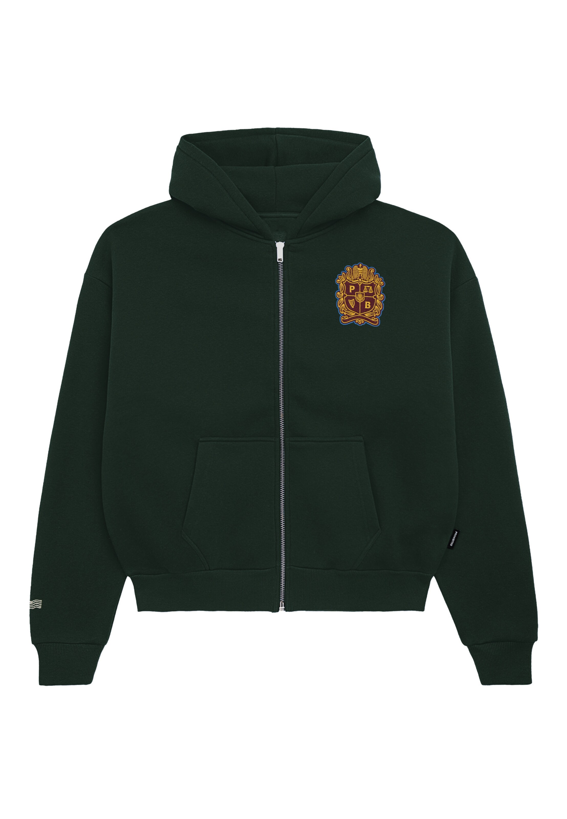 Prohibited Sweat jacket in Green: front