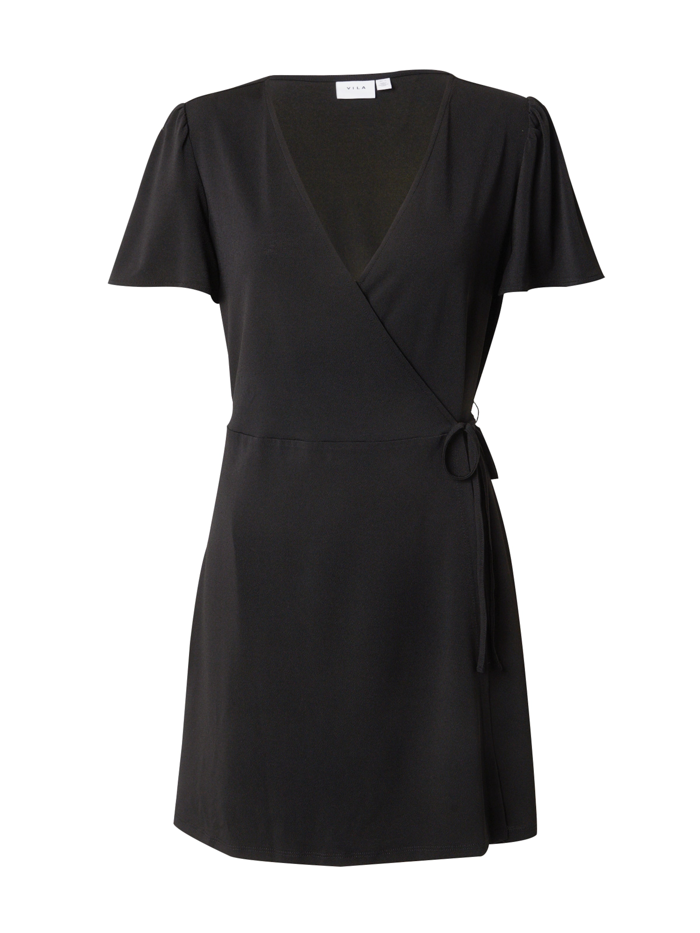 VILA Šaty 'BORNEO' – černá: přední strana
