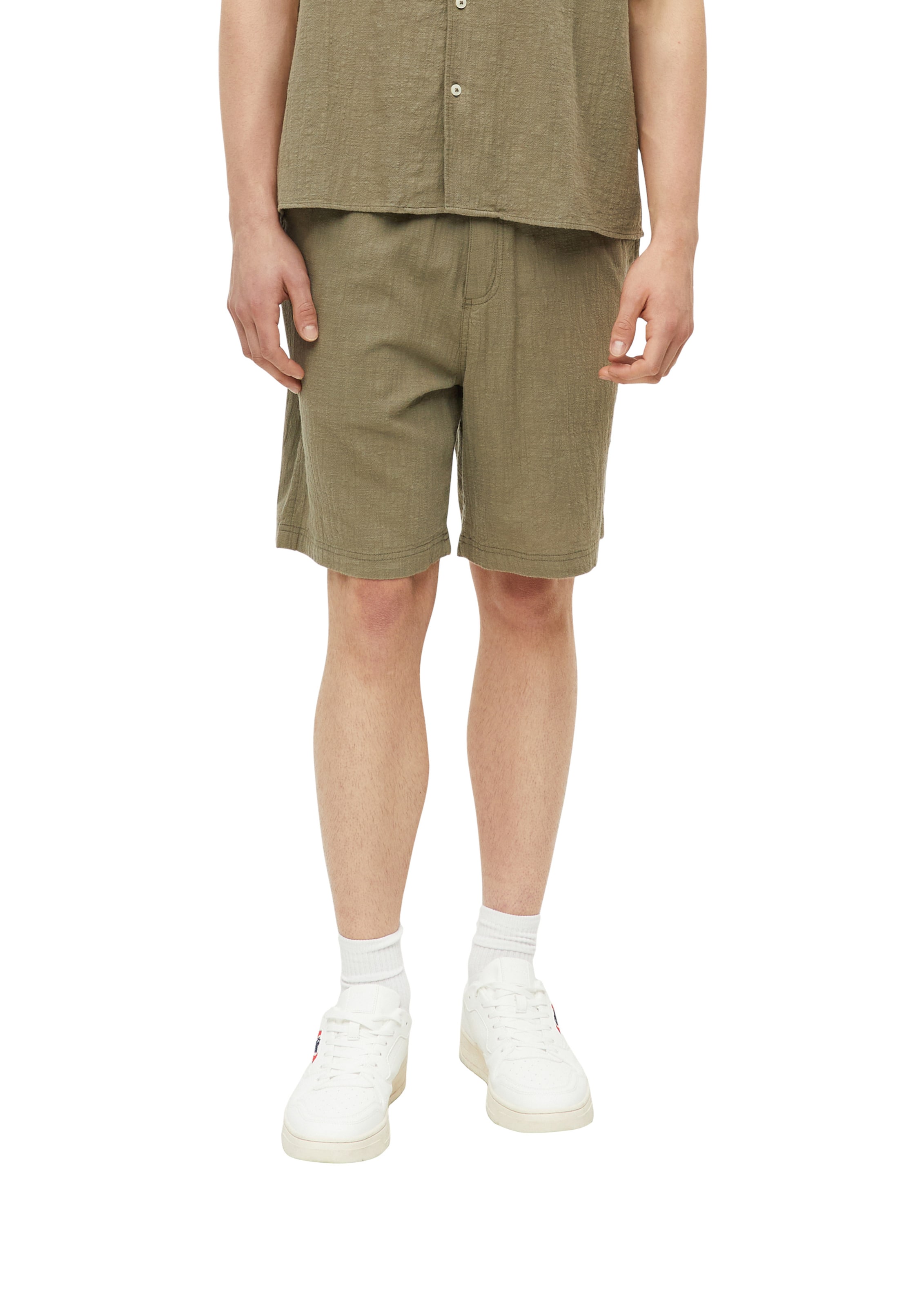 s.Oliver Regular Pants 'Detroit' in Green: front