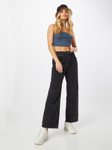 The Ragged Priest Wide leg Jeans 'ROOK' in Black